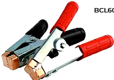 Red & Black Battery Jumper Lead Clamps (50A - 600A)