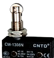 250V 15A Push In Wheel Limit Switch