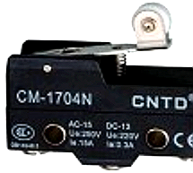 250V 15A Roller Lever Limit Switch