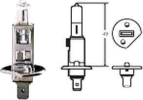 12V/24V 55W/70W H1 Bulb