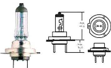 12V/24V 55W/70W H7 Bulb